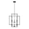 Z-Lite Titania 8 Light Pendant, Matte Black 454-28MB - alternate 3